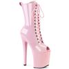 Fashion New Stripper Sexy Knight Female 8 Inch High Heels Platform Ankle Boots Women Winter Gothic Shoes Pole Dancing Boot