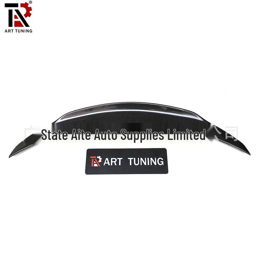 Mercedes-Benz W205 Pre-Facelift Carbon Fiber Rear Spoiler PSM Style for 4-Door Model