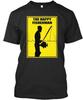 The Happy Fisherman T-Shirt Made In the USA Size S To 5XL