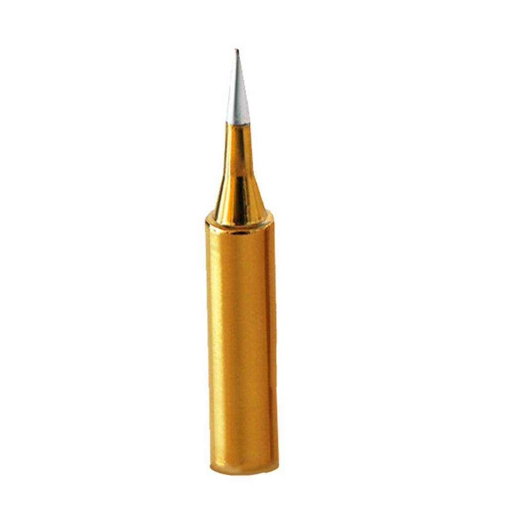 Lead-free Replacement Pencil Soldering Tip Solder Iron Tips 900M Gold for DIY