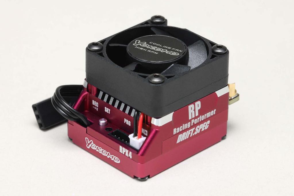 Yokomo RPX4 Competition ESC Drift Spec Racing Performer (Red) BL-RPX4DR