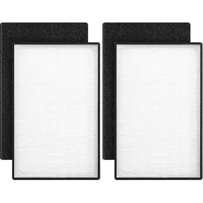 2 Pack A2 HEPA Replacement Filter Compatible with 3M Filtrete Room Air Purifier Models FAP-C02-A2, FAP-C03-A2, FAP-T03-A2, Part # 1150101