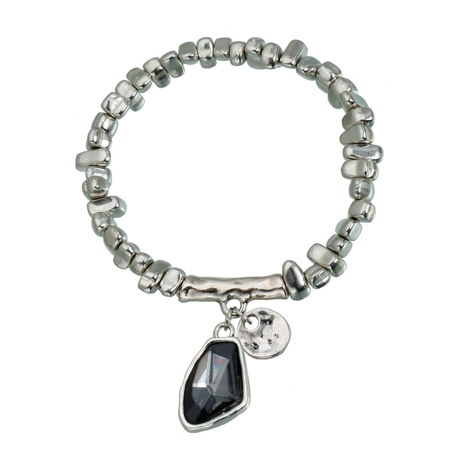 

Элегантное и стильное черное граненое циркониевое колье, полоска, цвет, браслет, блестящая подвеска, колье, набор ювелирных изделий для женщины Bracelet