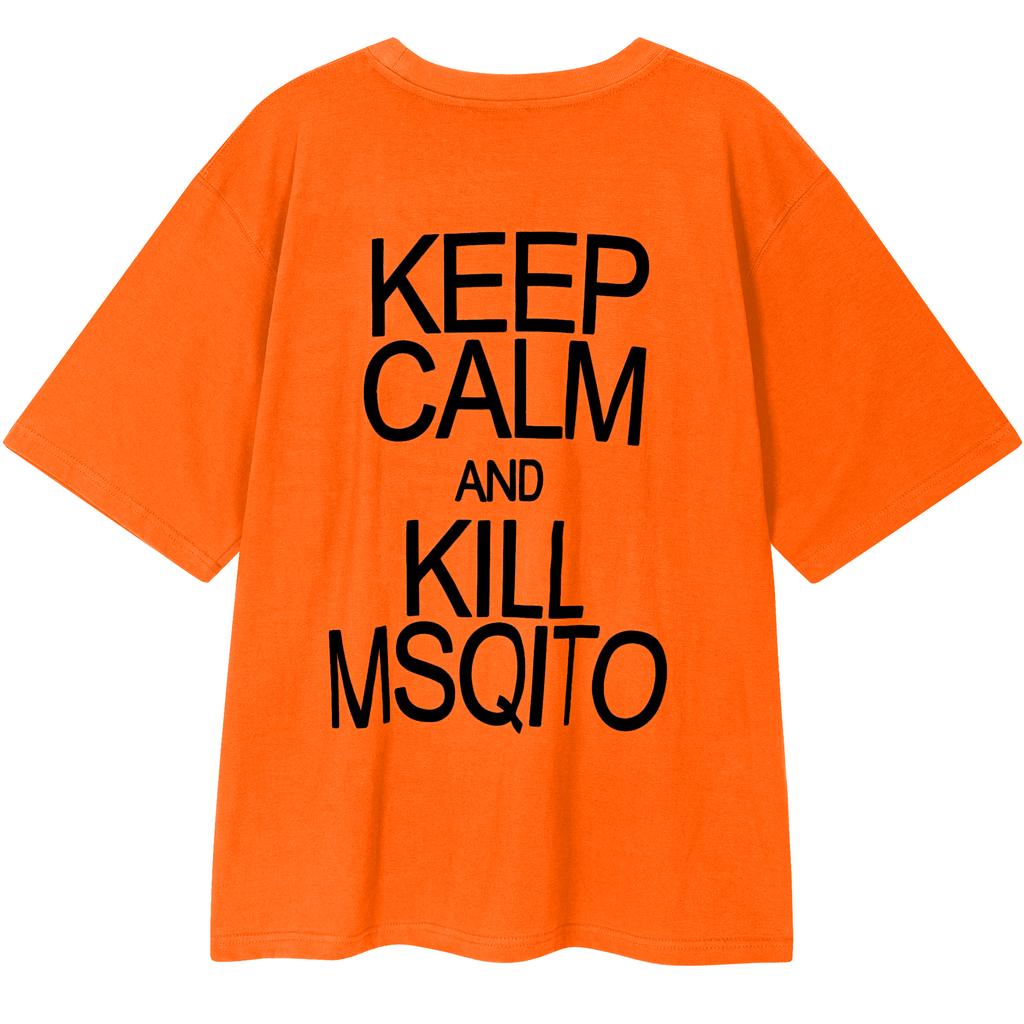 Moseukitomeodeoleoseu M,M Keep Calm And Kill Msqito -Orange