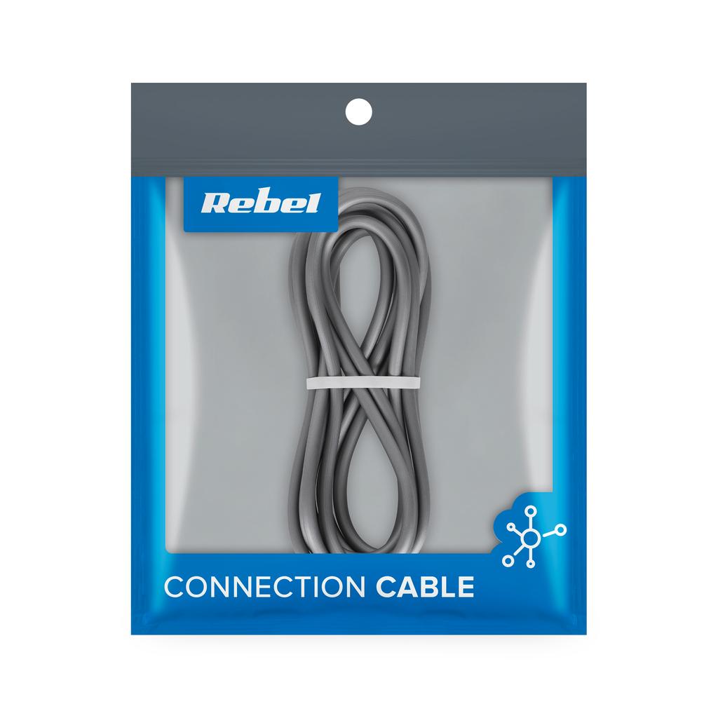 USB - Micro-USB-Kabel 2m PD Schnellladung QC3.0 Rebel