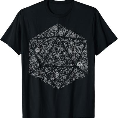 Camiseta Dungeons & Dragons Celestial D20