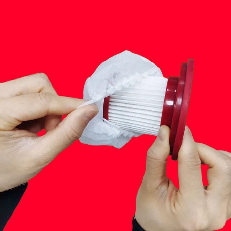 50/100PCS Disposable Elastic Seal Vacuum Filters Non-Woven Dust Bags for Small Handheld Vacuum Cleaner Accessories