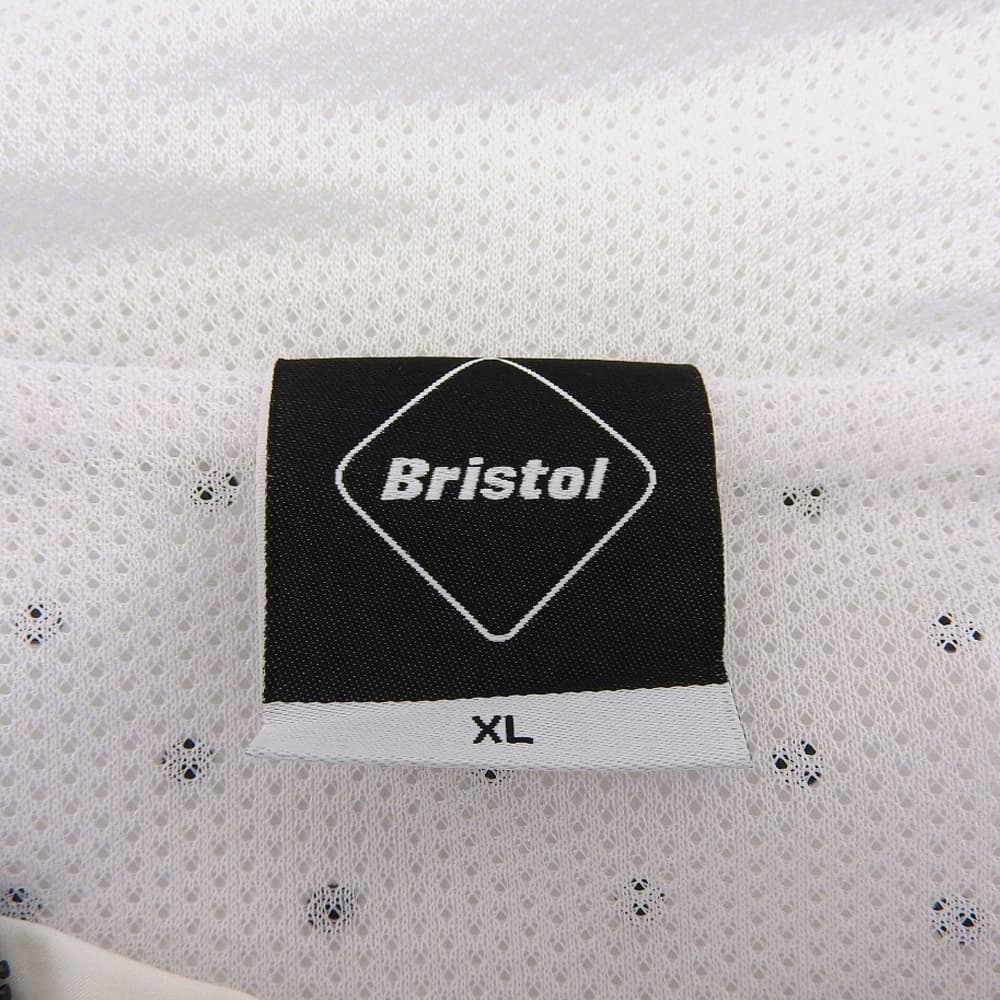 F.C.Real Bristol Men's Multi Pattern Jacket, White, XL, FCRB-210012 Jacket XL whiteUsed