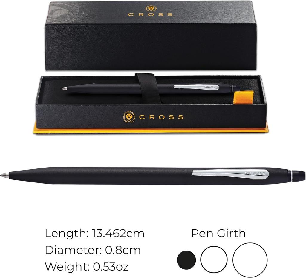CROSS Click Satin Black Ballpoint Pen AT0622-102