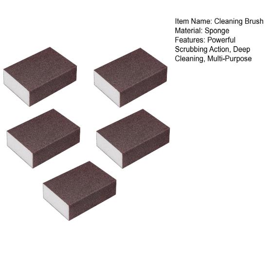 5/10/20Pcs Cleaning Brush Cast Iron Grills Kitchen Surfaces Powerful Scrubbing Sponges Deep Cleansing Action Cleaning Sponges