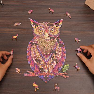 (H0826)Yapı taşı bulmaca kaliteli bulmaca yetişkin çocuk hediye ahşap A4