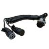 Volvo-Compatible Seven-Core Trailer Cable Coil 21971558