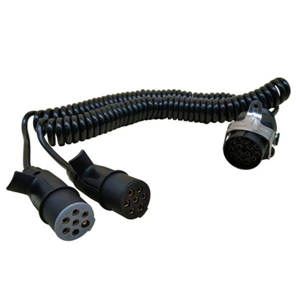 Volvo-Compatible Seven-Core Trailer Cable Coil 21971558