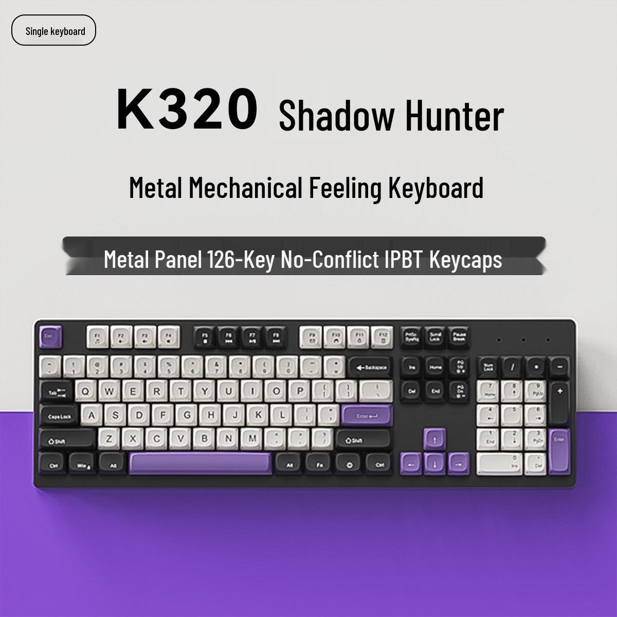 

Metal Keyboard & Mouse Set for Gaming - Esports Wired for Laptop/Desktop