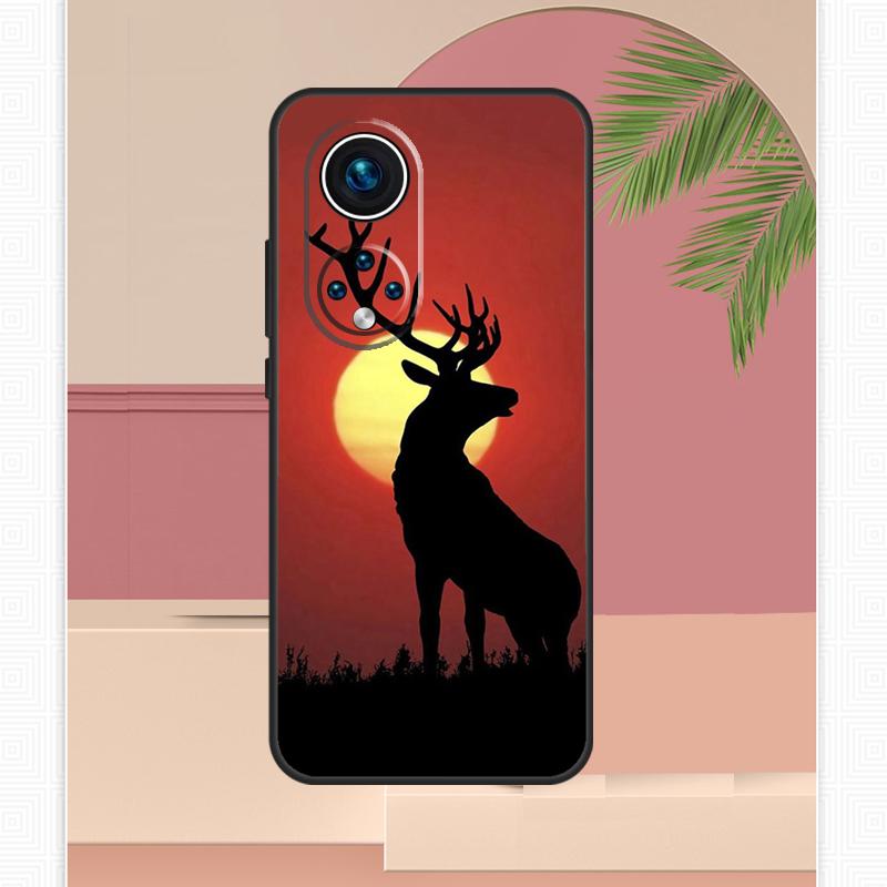 Animal Deer Art Case For Honor Magic 5 6 7 8 Pro Honor X9c X9b X9a X8b X8a X8c 50 70 90 400 200 Lite Cover
