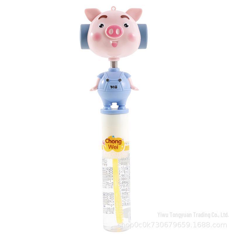 Cartoon Pig Bubble Stick Handheld Kids' Toy Bubble Machine