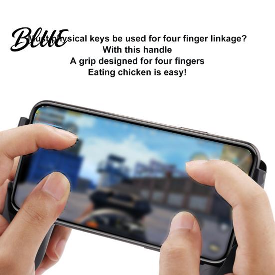 Joystick Mobile Phone Holder Non-slip Ergonomic Stretch Function Convenient Four-finger Linkage Game Controller