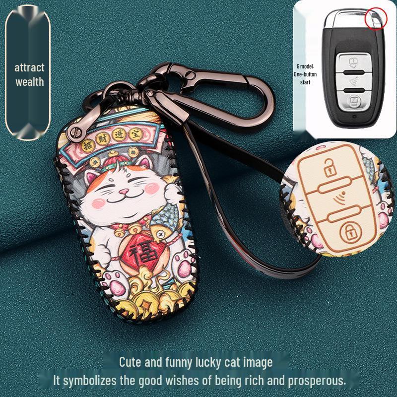 

KYMCO CT250/S250 Breestone Blue Motorcycle Key Cover with Snap Button Standard