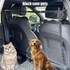 Dog Net For Car Protective Backseat Dog Divider Heavy-Duty Foldable Isolation Net Non-slip Car Accessories For Safe Driving Pet
