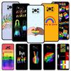 Gay Lesbian Rainbow Pride Phone Case for Xiaomi Poco F7 F6 F5 F4 F3 X6 X5 X4 X3 NFC F7 Ultra M4 C51 C55 GT 5G Soft TPU Cover Bag