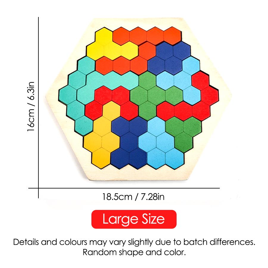 1 szt. Drewniane Puzzle Zabawki Edukacyjne Dla Dzieci Przedszkolne Tangram Tablica Gra Test IQ Mózgu Zabawki Montessori Prezenty