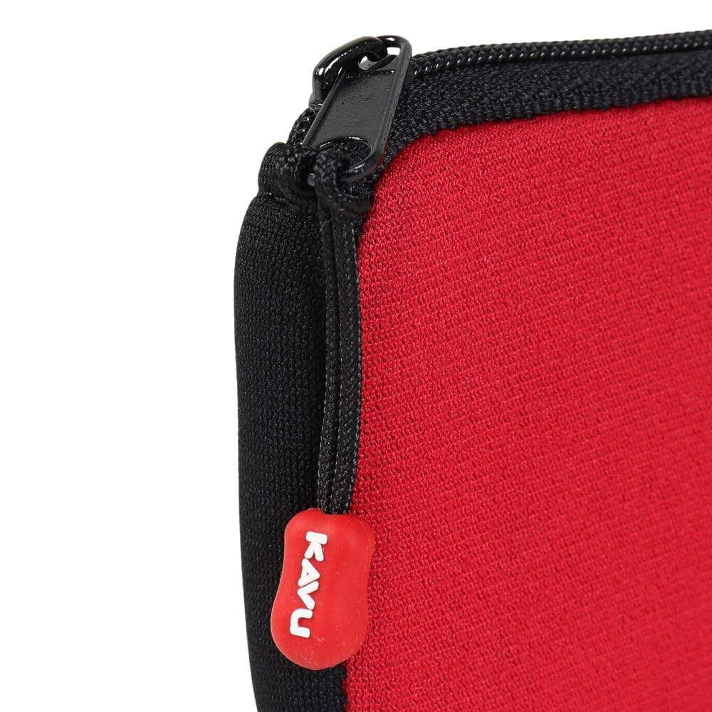 KAVU Card Case 19820449034000 (Red/FF/Men's, Women's)