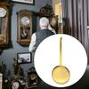 Elegante Reloj de Péndulo Dorado Accesorios para Mecanismos de Relojes de Péndulo, Potenciadores de Movimiento Oscilante Metálicos para Relojes 1 unidad/2 unidades