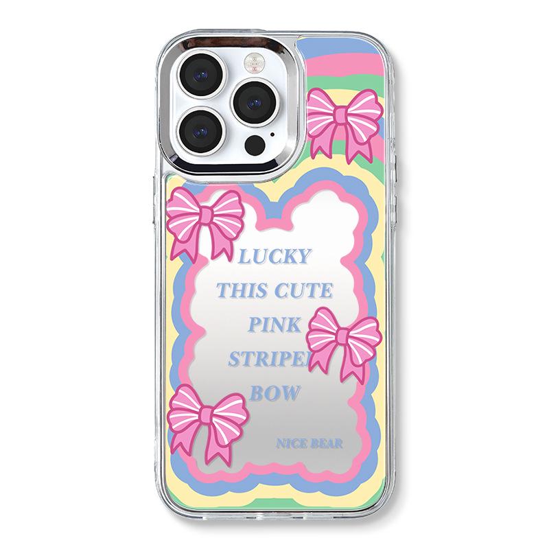 

Чехол для iPhone Zhitai: 16 Pro Max, 15, 12 Pro, 14 Series, ремешок-браслет, дизайн «3 в 1» с зеркалом. iPhone 14 Plus