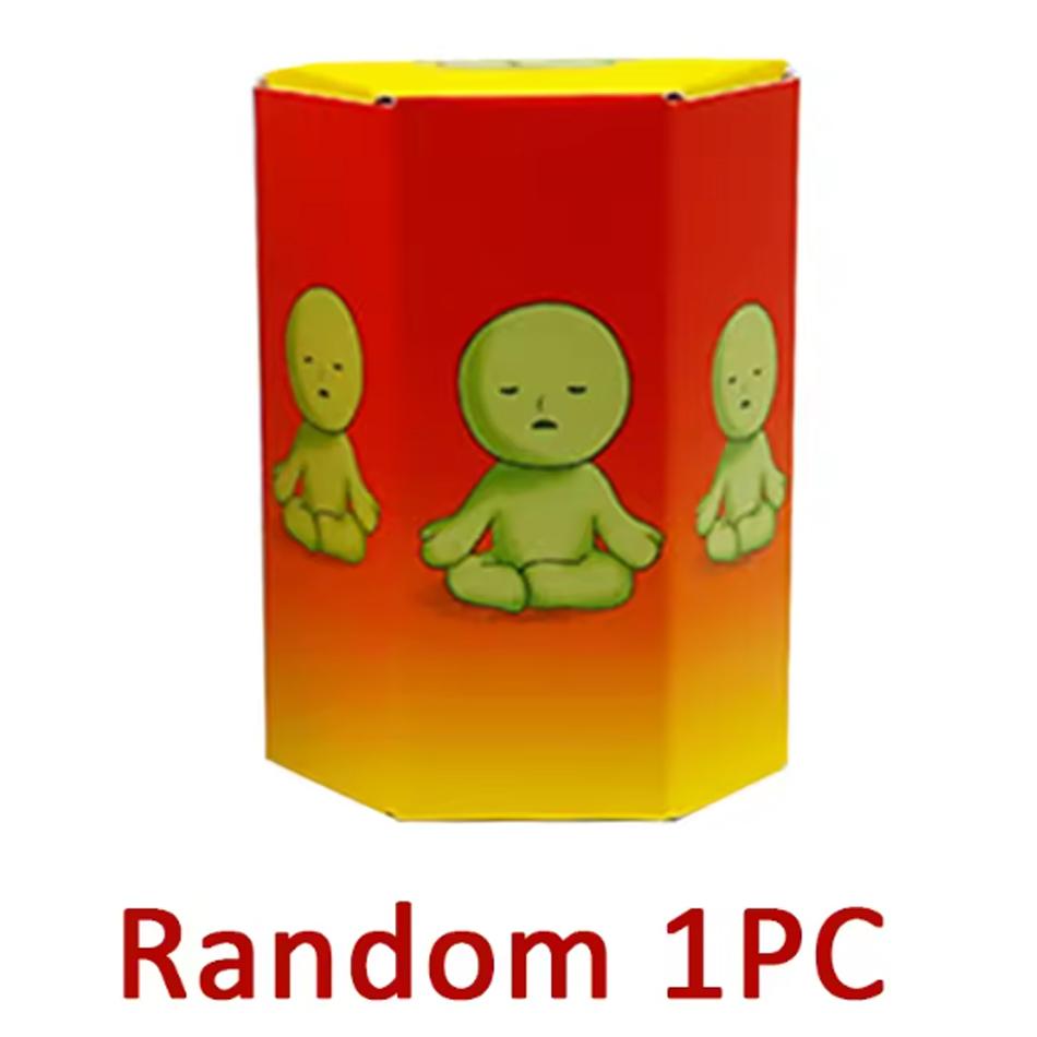 5 styles luminous green dolls mysterious box figures phone accessory doll collection birthday christma gift Bedroom decoration