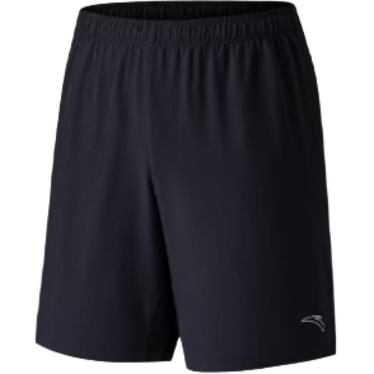 

Anta Running Series Solid Color Comfortable Simple Versatile Quick-Dry Sports Shorts Men Shorts Black 952525502-3 S