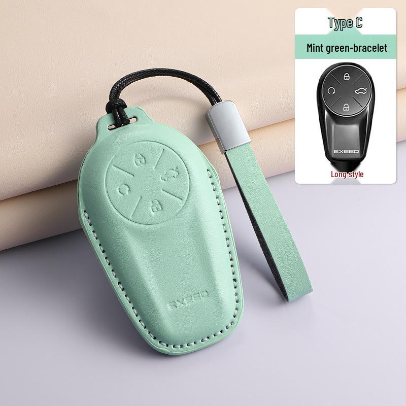 25 Chery Car Key PU Buckle Cover for Starway, Lingyun, Lanyue, Zhuifeng, Yaoguang CDM Models