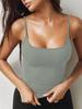 Top Canotta Sottile Estate Seta di Latte Ragazza Sensuale - Abbigliamento Donna Stile Europeo e Americano