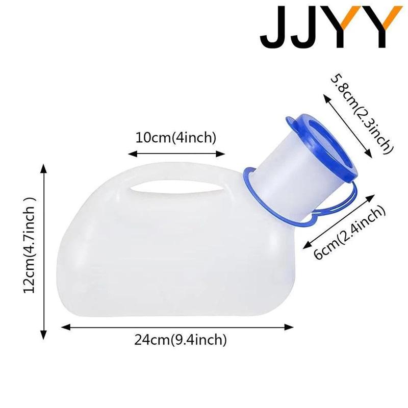 Unisex Urinal Bottle for Men Women with Lid and Funnel Travel Camping Outdoor Pee Bottle Kit