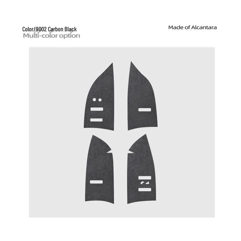 Zeekr 7X Alcantara Suede Window Panel Decorative Sticker - Car Interior Protection Accessories