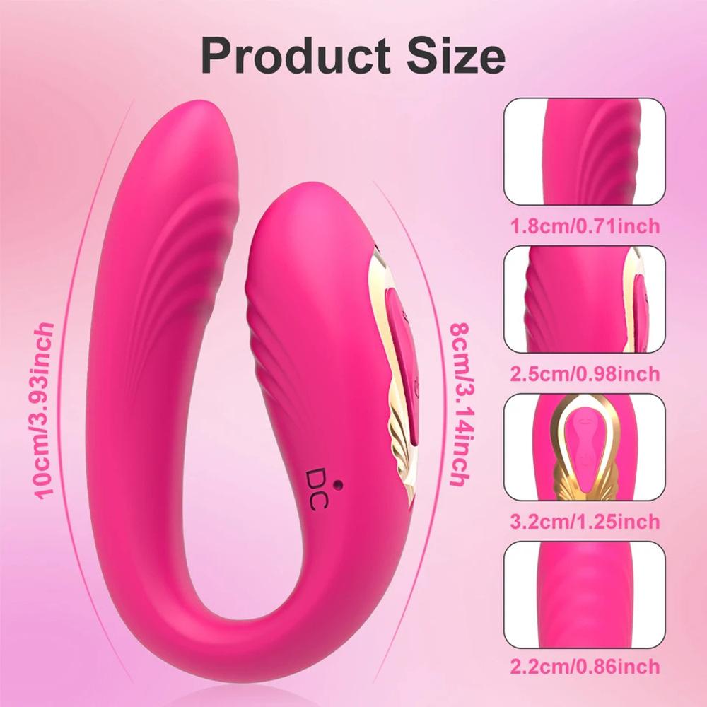 Remote Control Penetration Vibrator For Women Double Penis Clitoris Stimulator Wireless Vibrator Sex Toys For Adults Couple sexo