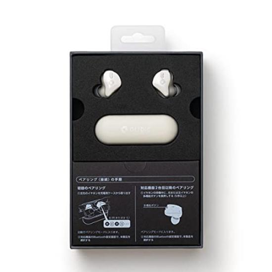 GLIDiC Wireless Earphones Bluetooth Superior IPX5 Waterproof Active Noise Fast Up To 35 White X X TW-6100 5.2 [Tile Function, In-Ear Design, Fit,
