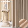 1PC NAPEARL 70-80% Blackout Multiple Solid Color Dyed Curtains For Living Room Bedroom Soft Curtain Home Decor