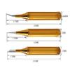 Lead-free Replacement Pencil Soldering Tip Solder Iron Tips 900M Gold for DIY
