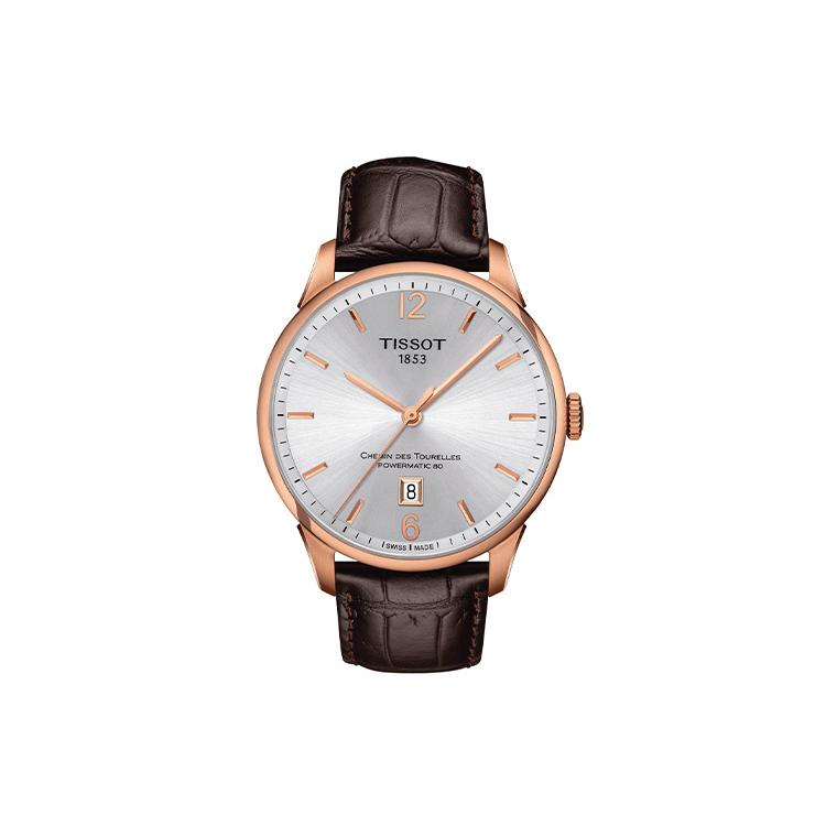 

TISSOT Коллекция Tourelles Автоматический Механический Механизм Мужские Часы Часы 42 мм Серебристый Циферблат T099.407.36.037.00 Silver Dial