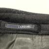 LARDINI Black Cashmere Double Chester Coat IP23659AE Coat 48 blackUsed