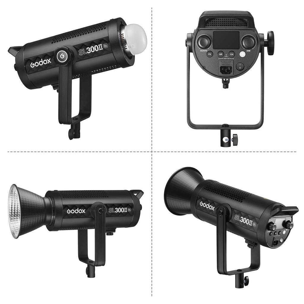 Godox SL300IIBi Studio LED Video Light 320W High Power Photography Light 2800K6500K Dimmable 9 FX