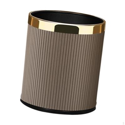 Garbage Bin Waste Can 10L Without Lid Multipurpose Portable Open Top Trash Bucket for Restaurant