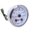 3 In 1 GPS Speedometer 0 To 120KM H 110mm Odometer 8 To 16V Voltage Gauge E 1 4 1 2 3 4 F Fuel Level Meter with Turn