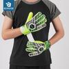 Kids' & Adults' Goalkeeper Gloves with Finger Protection - Anti-collision, Anti-slip, Wear-resistant Latex for Training & Matches.