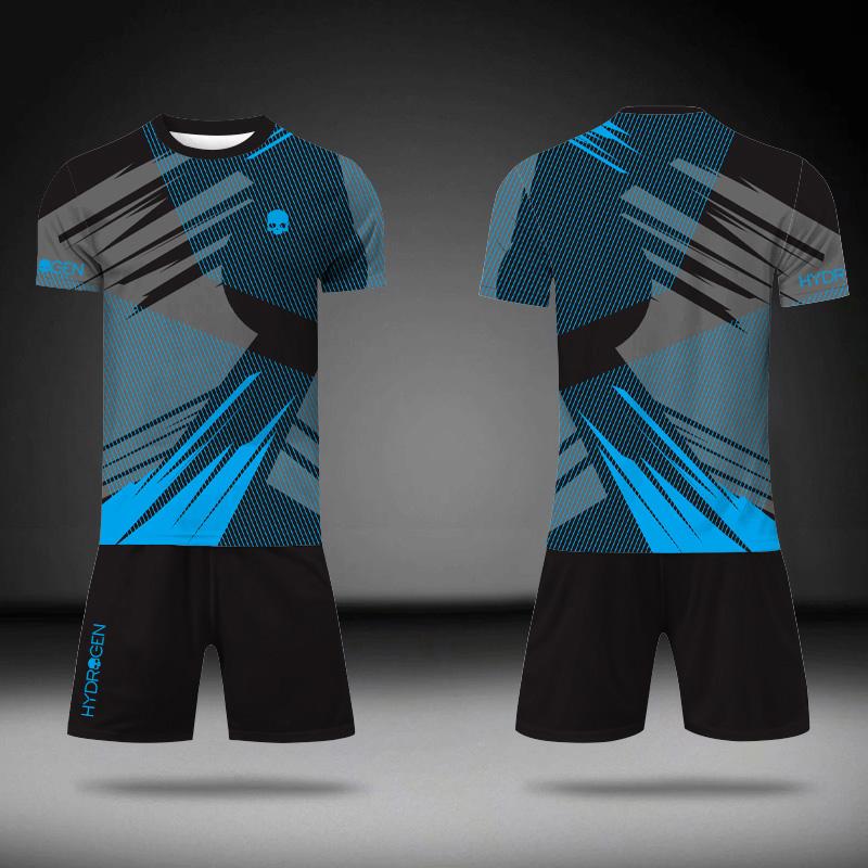 

Летний свободный спортивный костюм свободного покроя с полосатым принтом, мужская футболка и шорты, комплект из 2 предметов, спортивная одежда для тенниса, баскетбола 5XL