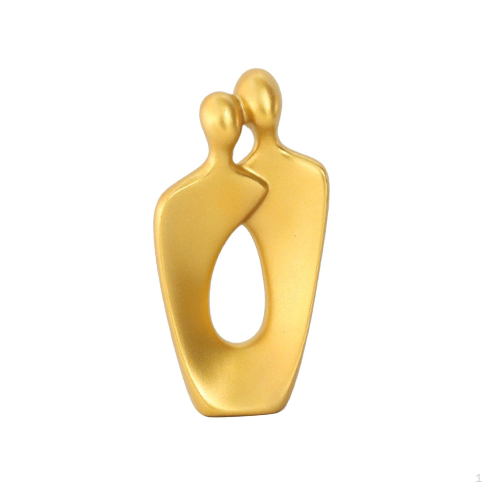 

Статуя пары, коллекционное романтическое украшение, современные абстрактные фигурки для книжной полки, спальни style B