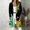 Women Plus Size Long Sleeve Loose Casual Outerwear Daily Wear Jacket Coat