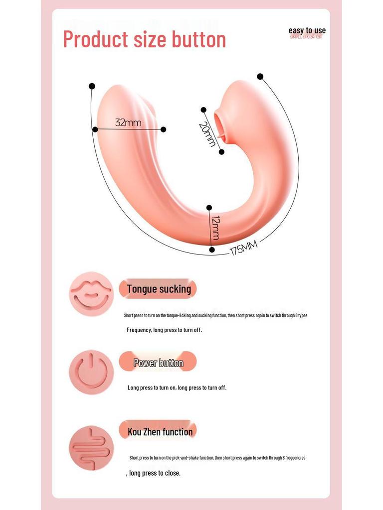 Invisible Wearable Variable Frequency Female Massager Vibrator