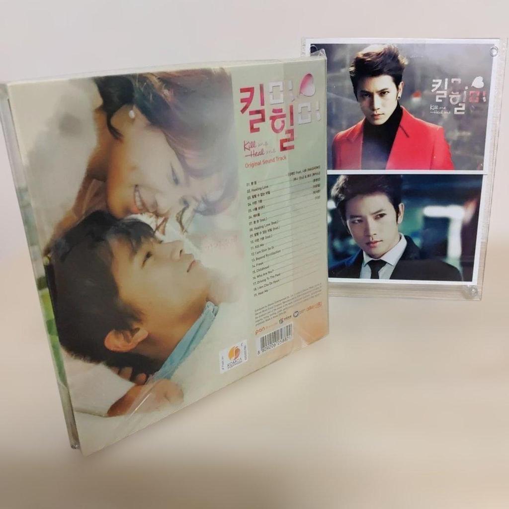 [USED] Kill Me Heal Me Korean OST CD Starring Ji Sung (with 2 L-size Photos)