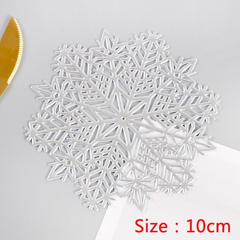 Christmas Placemats Christmas Snowflakes Decor Snowflakes Table Mat